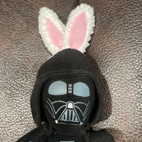 6” GALERIE STAR WARS DARTH VADER PLUSH EASTER BUNNY EARS STUFFED TOY - Picture 5 of 7